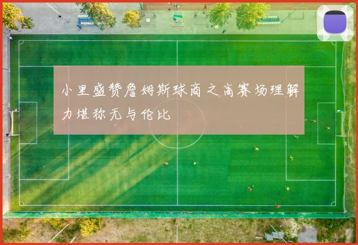 小里盛赞詹姆斯球商之高赛场理解力堪称无与伦比