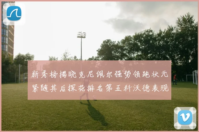 新秀榜揭晓克尼佩尔强势领跑状元紧随其后探花排名第五科沃德表现抢眼位列第三